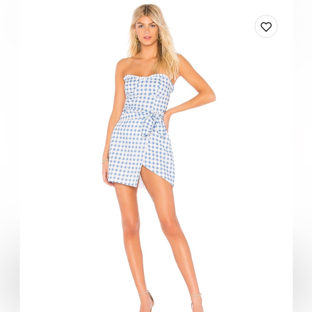 FOR LOVE AND LEMONS DIXIE MINI DRESS